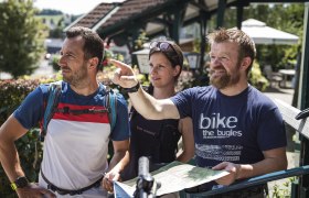 E-Biken im Krumbacherhof, © Wiener Alpen, Günter Valda