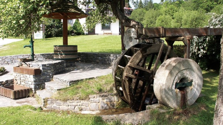 Mühlrad, © Gasthaus Buchegger, Foto Buchegger