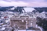 Ausblick von der Burgruine Kirchschlag, © Wiener Alpen in Niederösterreich