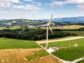 Windrad Lichtenegg, © Wiener Alpen, Christian Kremsl