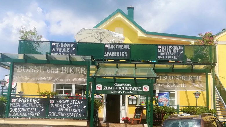 Gasthaus zum Kirchenwirt in Schwarzenbach, © Wiener Alpen