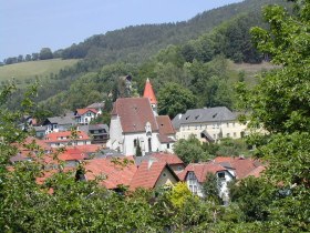 Marktgemeinde Edlitz: Ortsansicht von Plaudermarkt, © Marktgemeinde Edlitz