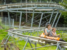 Corona Coaster in der Familienarena, © Familienarena St. Corona / Fülöp