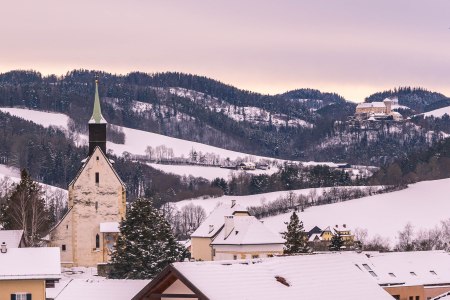 Bad Schönau im Winter, © Wiener Alpen, Florian Luckerbauer