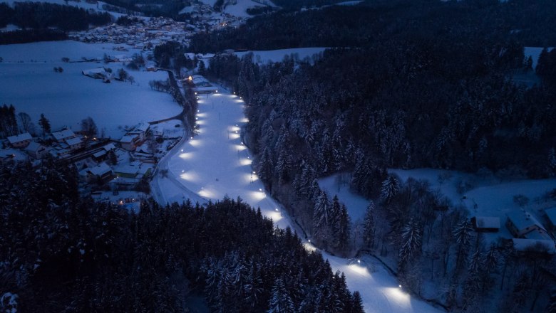 Flutlichtloipe in Zöbern, © Wiener Alpen, Martin Fülöp