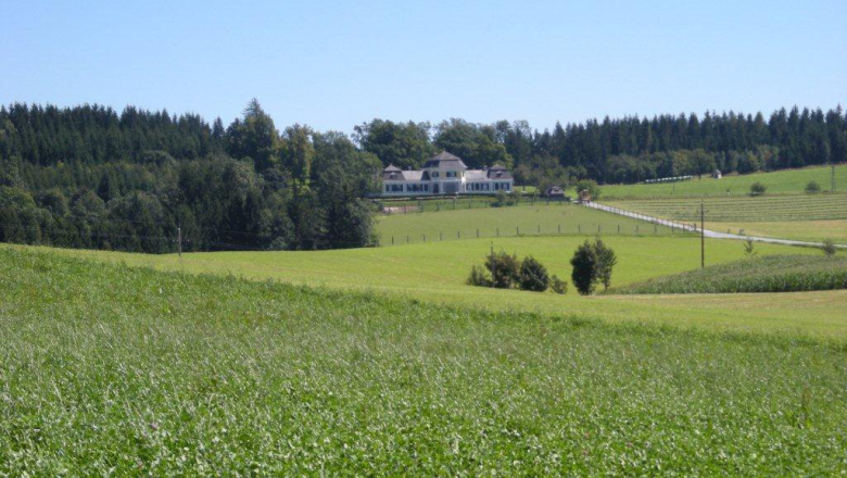 Idyllische Umgebung des Schlosses Gut Ziegersberg, © Schloss Gut Ziegersberg